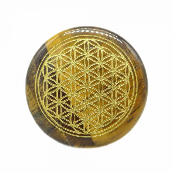 Tachyon Flower of Life Crystal Plates - Image 2