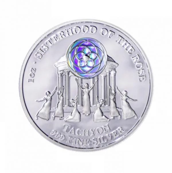 Abundantia Goddess of Abundance 1oz Silver Tachyon Coin - Image 4