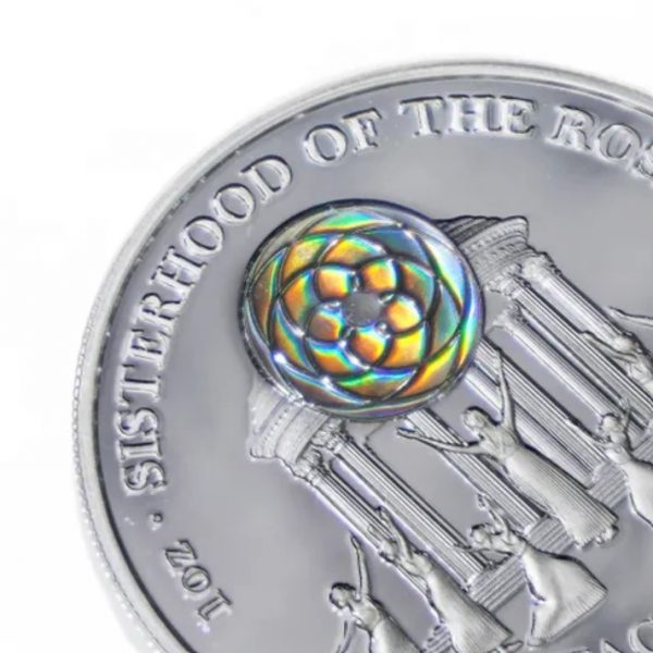 Abundantia Goddess of Abundance 1oz Silver Tachyon Coin - Image 5